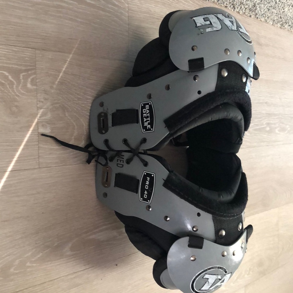 Midget football shoulder pads